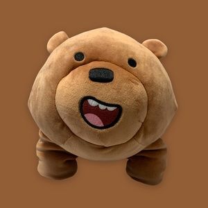 CartoonNetwork We Bare Bears Grizz Standing Plush Stuffed Animal Toy Collectible